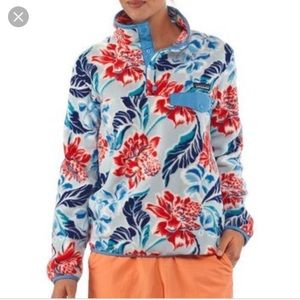 Patagonia Synchilla Hawaiian print